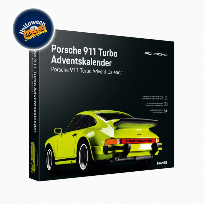 🎄Porsche 911 Turbo Christmas gift🎁, assemble your speed and passion🚀!！