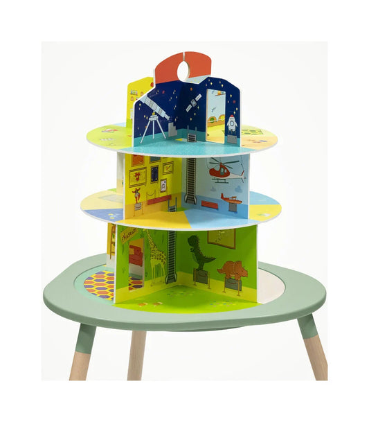 ✨Multifunctional children's toy game table and educational table and chairs: a fun treasure box to start your child's growth journey🎉